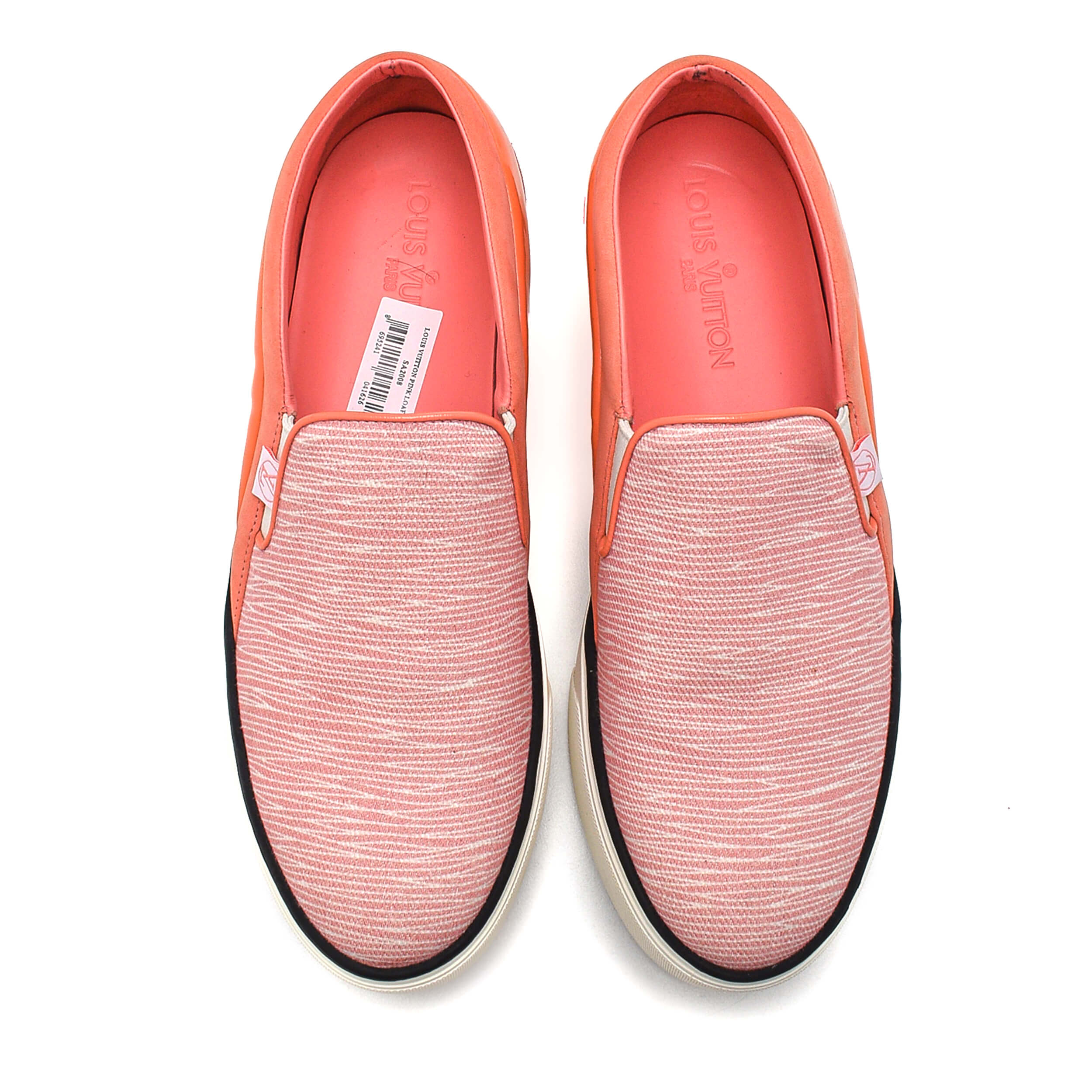 Louis Vuitton - Pink High Sole Sneakers